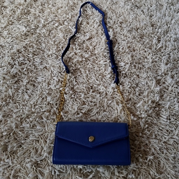Cobalt blue wallet style purse. Stella and Max - Picture 4 of 6